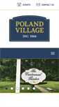 Mobile Screenshot of polandvillage.org